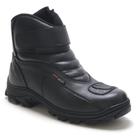 Bota Masculina Motociclista Jawa MG Brasil em Couro Legítimo