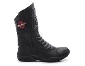 Bota Masculina Motociclista Resistente Água Preto Cano Alto Tamanho:40Cor:Preto Bota Masculina Motociclista Resistente Água Preto Cano Alto Tamanho:40Cor:Preto