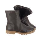 Bota Masculina Neve 100% Lã Pelo Couro Impermeável Inverno MG1003M