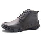 Bota Masculina Pierrô extremo conforto couro cor marrom escuro Bota Masculina Pierrô extremo conforto couro cor marrom escuro