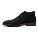 Bota Masculina Preto Botina Fechamento Cadarço Couro Legitimo Nobuck Original Bota Masculina Preto Botina Fechamento Cadarço Couro Legitimo Nobuck Original