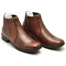 Bota Masculina Ranster Couro Premium Estilo E Durabilidade Tamanho:44 BRCor:Café
