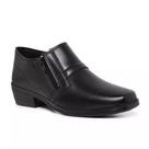 Bota masculina social casual com zíper confortável 37 ao 44