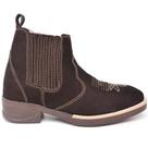 Bota Masculina Texana Butina Rodeio Couro Legitimo