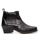 Bota Masculina Texana Couro Legítimo Bico Fino Preta Country Bota Masculina Texana Couro Legítimo Bico Fino Preta Country