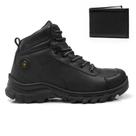 Bota Masculina Trakking Com Carteira Coturno Estilo Adventure Confortavel Leve