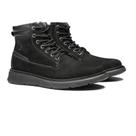 Bota Masculina VNT Boots Couro Legítimo Palmilha Anatômica Tamanho:40Cor:Preto