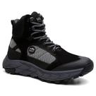 Bota Masculina VNT em Couro Legítimo com Alta Aderência Tamanho:39Cor:Preto