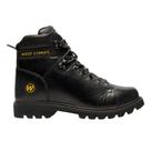 Bota Masculina West Coast Couro Worker Classic Preta - 3110