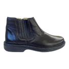 Bota Masculino Decoflex Conforto Com Elástico E Couro De Carneiro 175 Preto Bota Masculino Decoflex Conforto Com Elástico E Couro De Carneiro 175 Preto