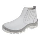 Bota Microfibra sem Cadarço PU Branco ca31396 N39 MARLUVAS