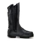 Bota Militar Com Zíper Cano Longo Samu Rocam Elite Tática SBL