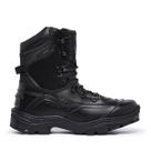 Bota Militar Em couro Acero Tiger Pró Brilhante Cano Alto