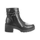 Bota Mississipi Cano Curto com Detalhes em tiras Metalizados Bota Mississipi Cano Curto com Detalhes em tiras Metalizados