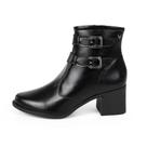 Bota Mississipi Cano Curto Com Fivelas Decorativas REF:J0341