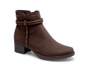 Bota Mississipi Feminina Cano Curto Salto Bloco Baixo Mc803