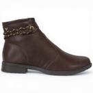 Bota Mississipi Feminina J0801 Cano Curto Salto Baixo