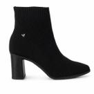 Bota Mississipi J0354 Feminina De Cano Curto Em Malha Preto Bota Mississipi J0354 Feminina De Cano Curto Em Malha Preto