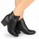 Bota Mississipi preta feminina