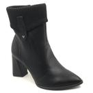Bota Mississipi Salto Alto Bloco Preta 8502