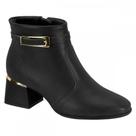 Bota Modare 7082207 Salto Bloco Forrada Pelinho Feminino