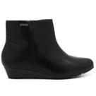 Bota Modare Cano Curto Snake Ultraconforto Anabela Feminino 7076100