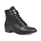 Bota Modare Coturno Salto Baixo Casual - Feminina - Preto