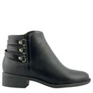 Bota Modare Feminina Baixa Detalhes Em Tiras 7057218
