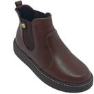 Bota Modare Feminina Napa Genebra com Elástico Cor:CaféTamanho:33