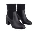 Bota Modare Ultraconforto 7057.222 Estilo Meia Conforto Anatômica Salto Baixo Confortável Knit