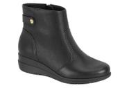 Bota Modare Ultraconforto Anabela Cano Curto Zíper 7085100 Bota Modare Ultraconforto Anabela Cano Curto Zíper 7085100