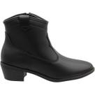 Bota Moleca Cano Baixo Western Feminina