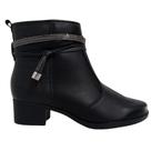 Bota moleca cano curto strass ref:5346.103 feminino