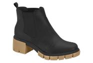 Bota Moleca Coturno Chelsea Salto Bloco Meia Pata 5338106