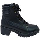 Bota Moleca Coturno Feminina Salto Tratorado Casual