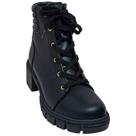 Bota Moleca Coturno Feminina Salto Tratorado Casual