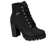Bota Moleca Coturno Salto Alto Bloco 5325 119 33/40