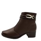 Bota moleca feminina cano curto salto bloco Bota moleca feminina cano curto salto bloco