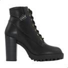 Bota Moleca Salto Bloco Preto Bota Moleca Salto Bloco Preto