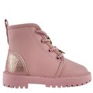 Bota Molekinha Feminina Infantil Cadarço Glitter 2126529