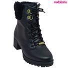 Bota Molekinha Infantil Feminina Coturno Com Pelinhos Bota Molekinha Infantil Feminina Coturno Com Pelinhos