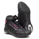 Bota mondeo 9950 spirit tech iii fem preto/marsala 36