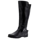 Bota Montaria Casual Feminina Cano Alto com Fivela Mooncity 72086