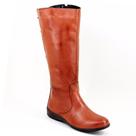Bota Montaria Cla-Clê Feminina Couro Cano Alto Confortável