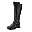 Bota Montaria Feminina Cano Longo Mooncity Salto Grosso 72136 Preto Bota Montaria Feminina Cano Longo Mooncity Salto Grosso 72136 Preto