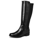 Bota Montaria Feminina Conforto Couro Salto Bloco Bottero
