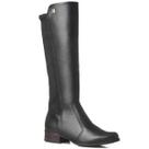 Bota Montaria Pegada Cano Longo em Couro 282063 Feminina Preto -