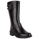 Bota Montaria Zíper Feminina Cano Alto Salto Baixo Munita Bota Montaria Zíper Feminina Cano Alto Salto Baixo Munita