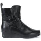 Bota Mooncity Cano Curto Anabela 71161 Feminina