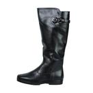 Bota Mooncity Cano Longo Fivela Lateral Ziper